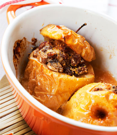 Pomes al forn farcides