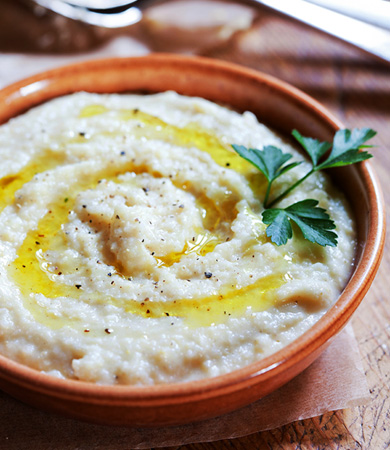 Brandada ràpida de bacallà i mill