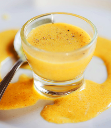 Salsa maionesa de cúrcuma i lli