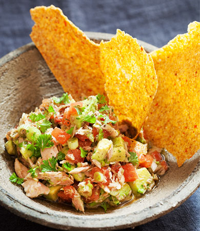 Guacamole de peix blau petit