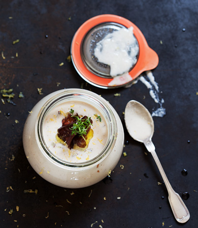 Salsa remineralitzant amb sèsam, ume, alga dulse i llimona