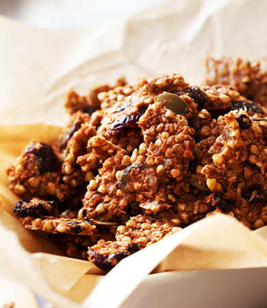 Granola amb poma i canyella