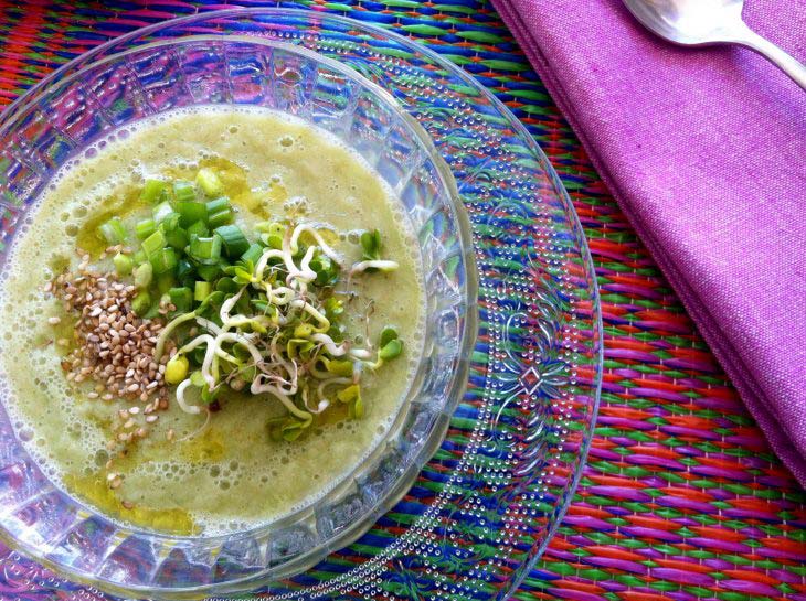 Apioguaca, crema de apio y manzana