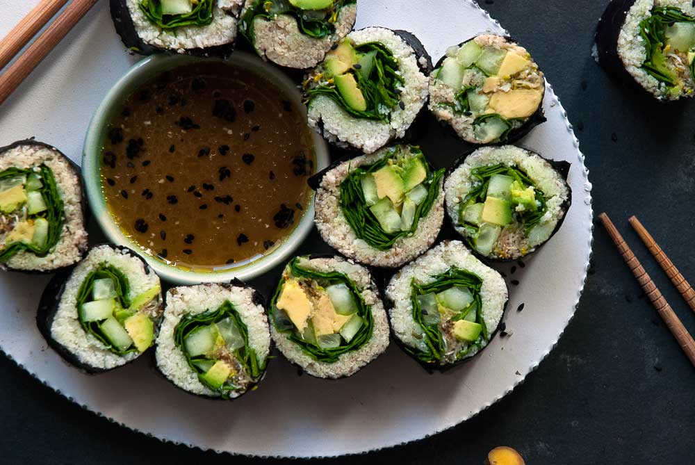 Makis depurativos de coliflor