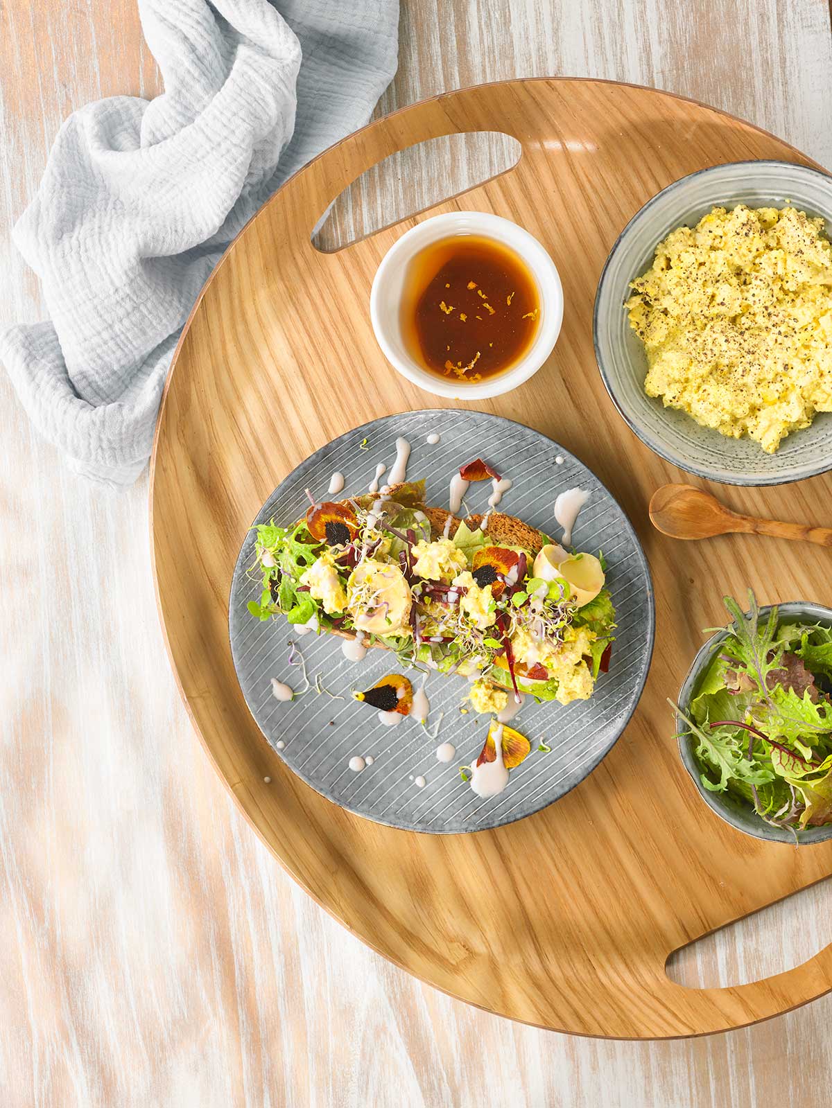 Migas de tofu