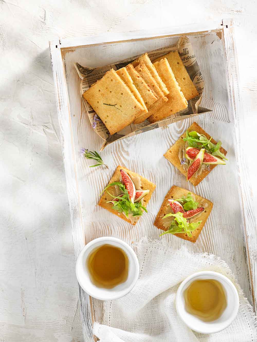 Galletas saladas veganas