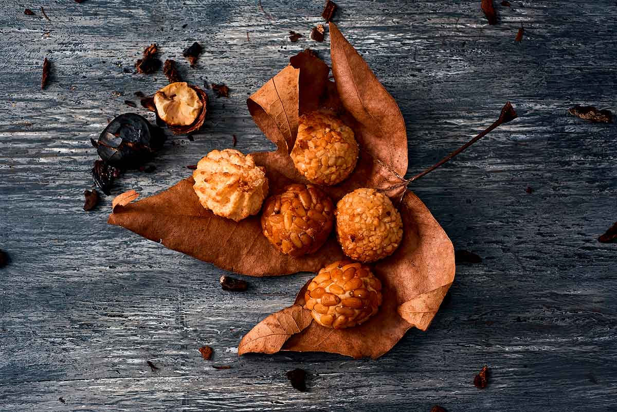 Panellets saludables del Soy