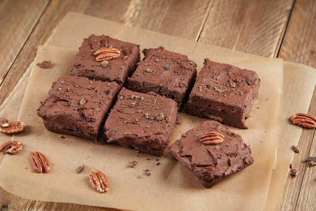 Brownie doble de chocolate