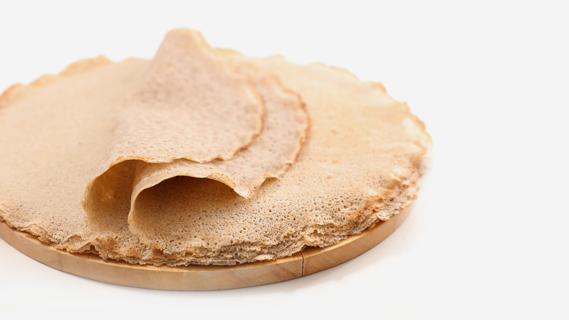 Creps de trigo sarraceno activado