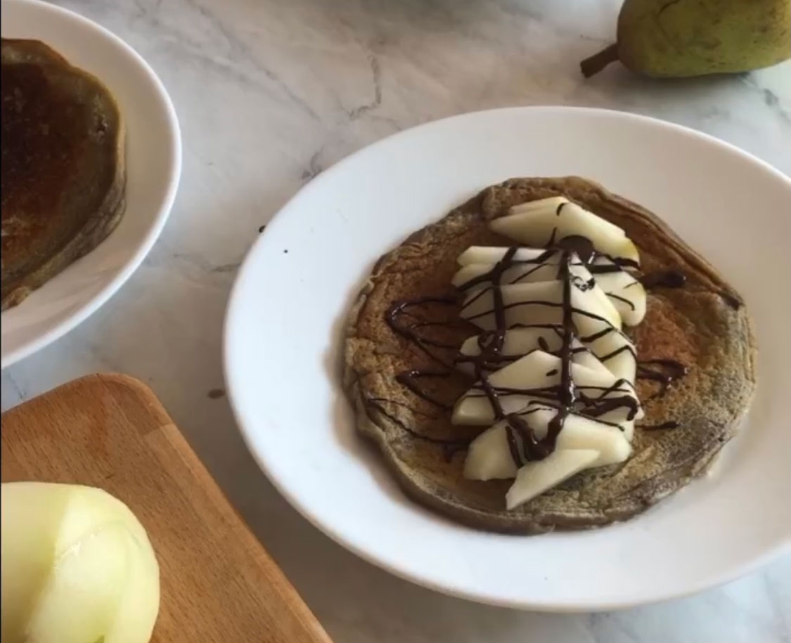 Creps veganas dulces y proteicas