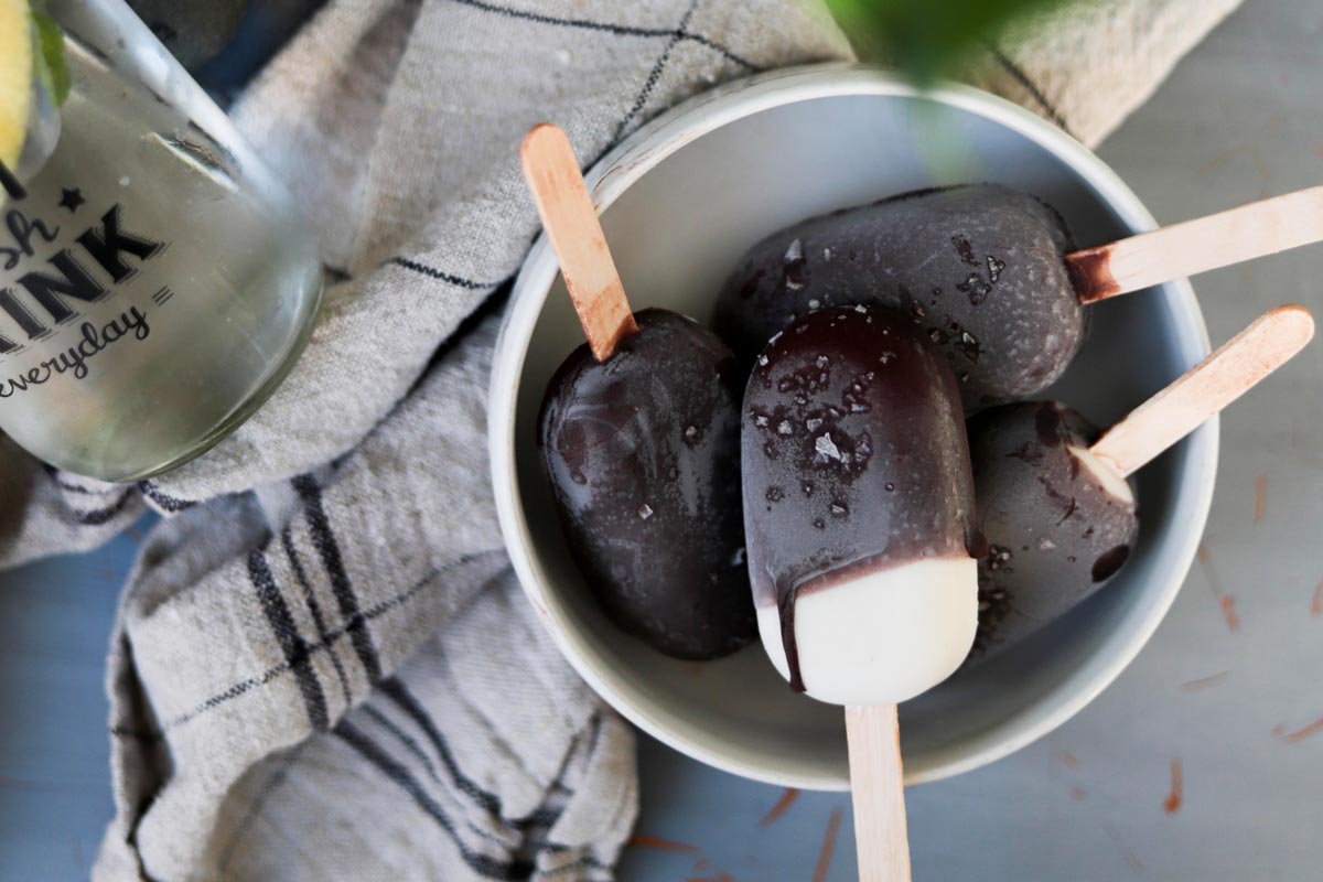 Minihelado cetogénico sin lácteos