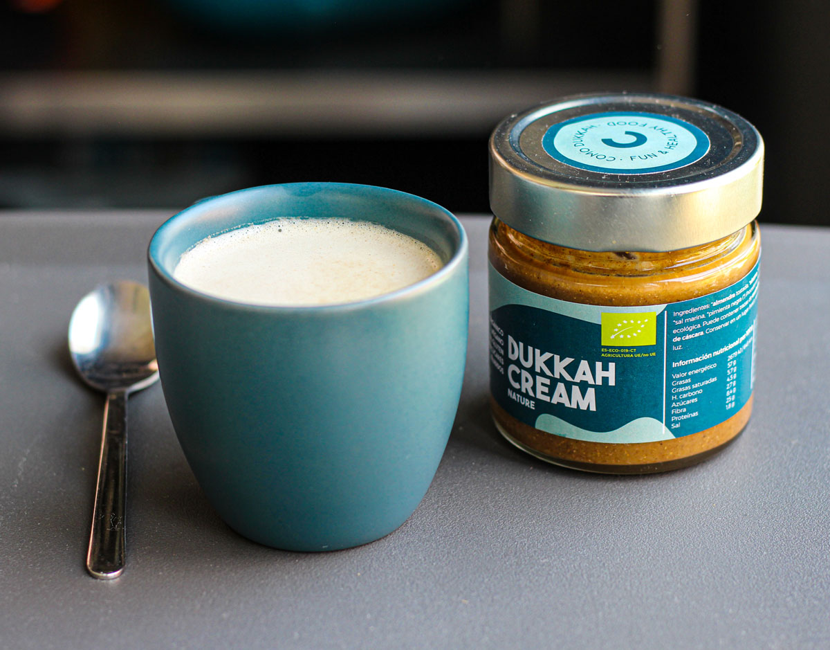 Leche de dukkah