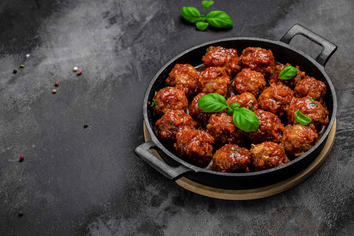 Albóndigas con salsa ceto