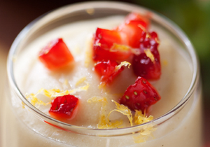 Crema dolça de plàtan i coco