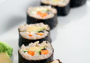 Sushi vegetal