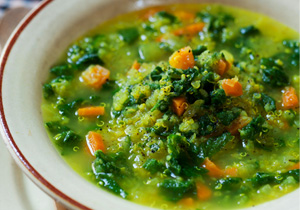 Sopa d’ortigues fresques