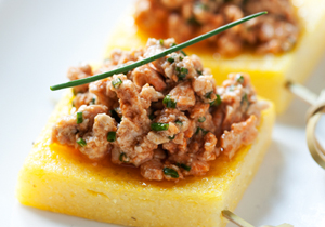 Canapè de foie de mar