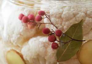 Coliflor en lactofermentació