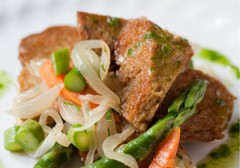 Seitan amb espàrrecs