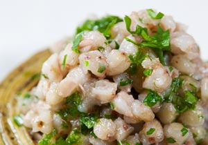 Alcachofa rellena de trigo sarraceno