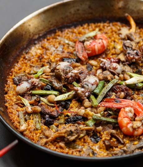 Paella de arroz 'Boqueria'