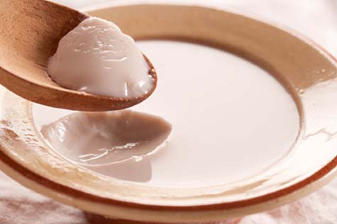 Cuajada de almendra