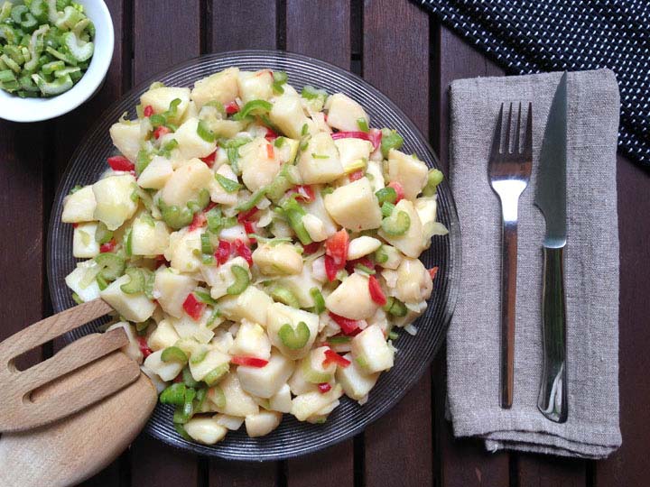 Ensalada vegana de patata