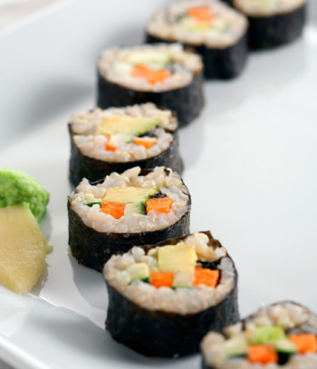 Sushi vegetal