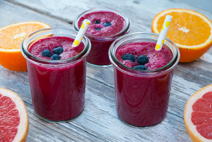 Batido de remolacha y fruta