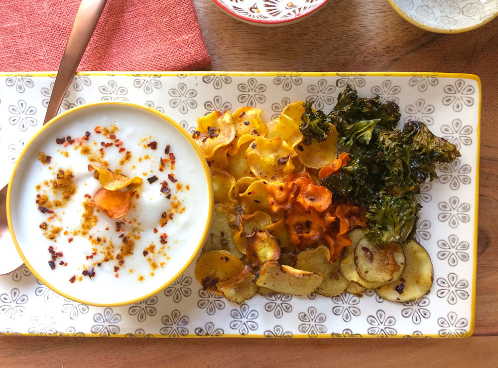 Salsa dip de tupinambo y coco
