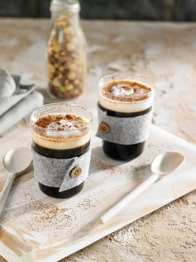 Capuchino de achicoria y coco