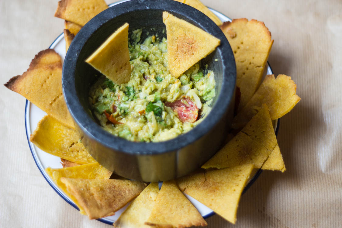 Nachos con sabor a queso
