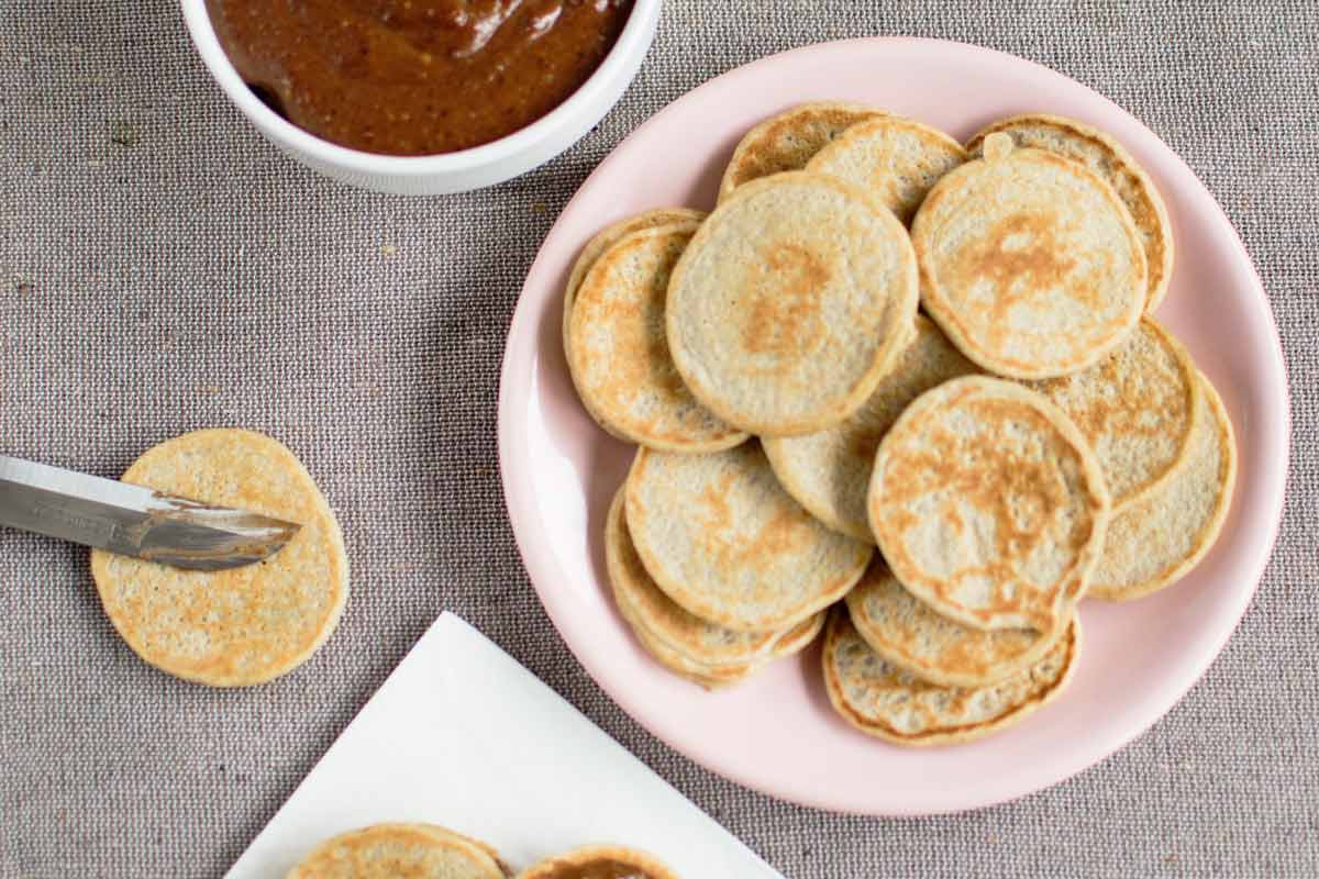Blinis de avena