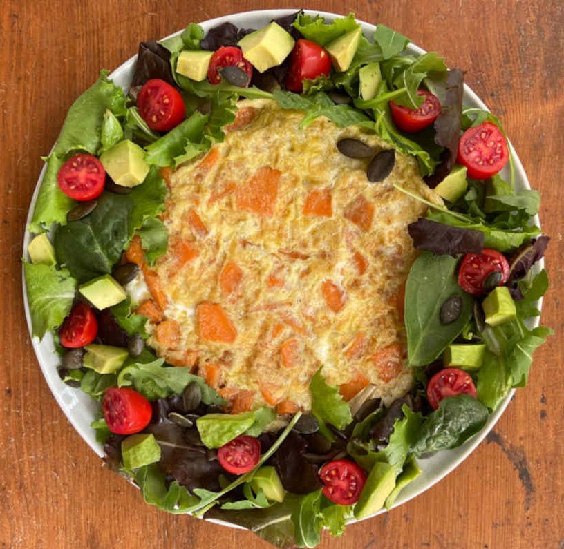 Tortilla de boniato