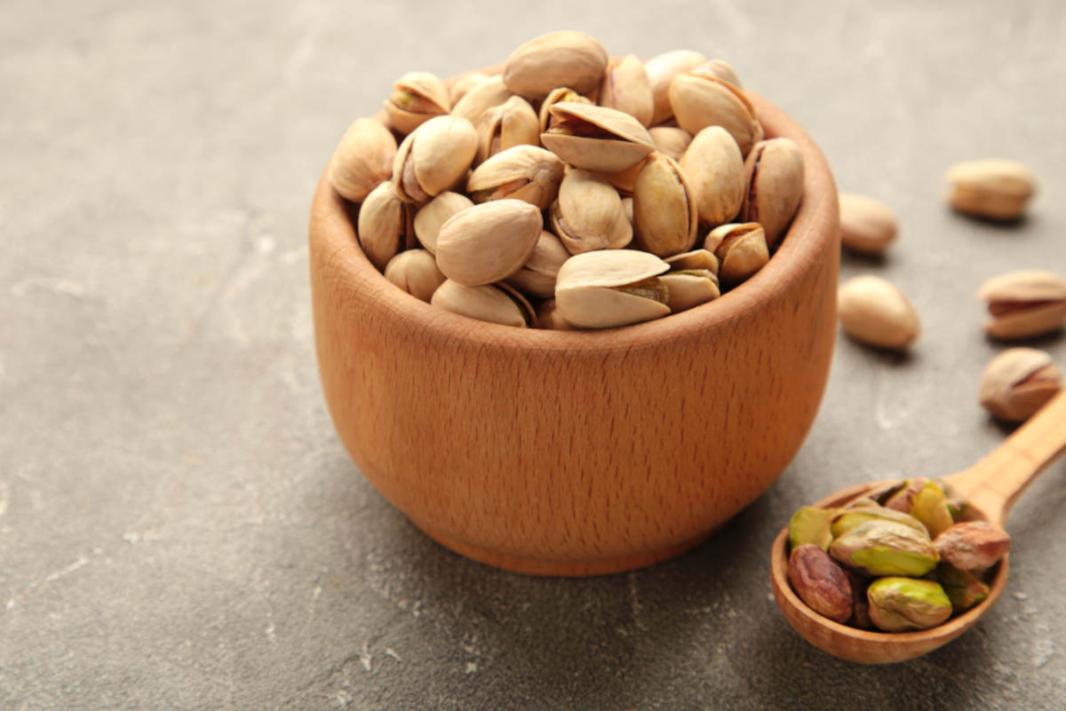 Aliño de pistachos