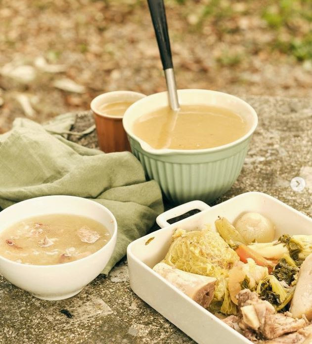 Caldo casero