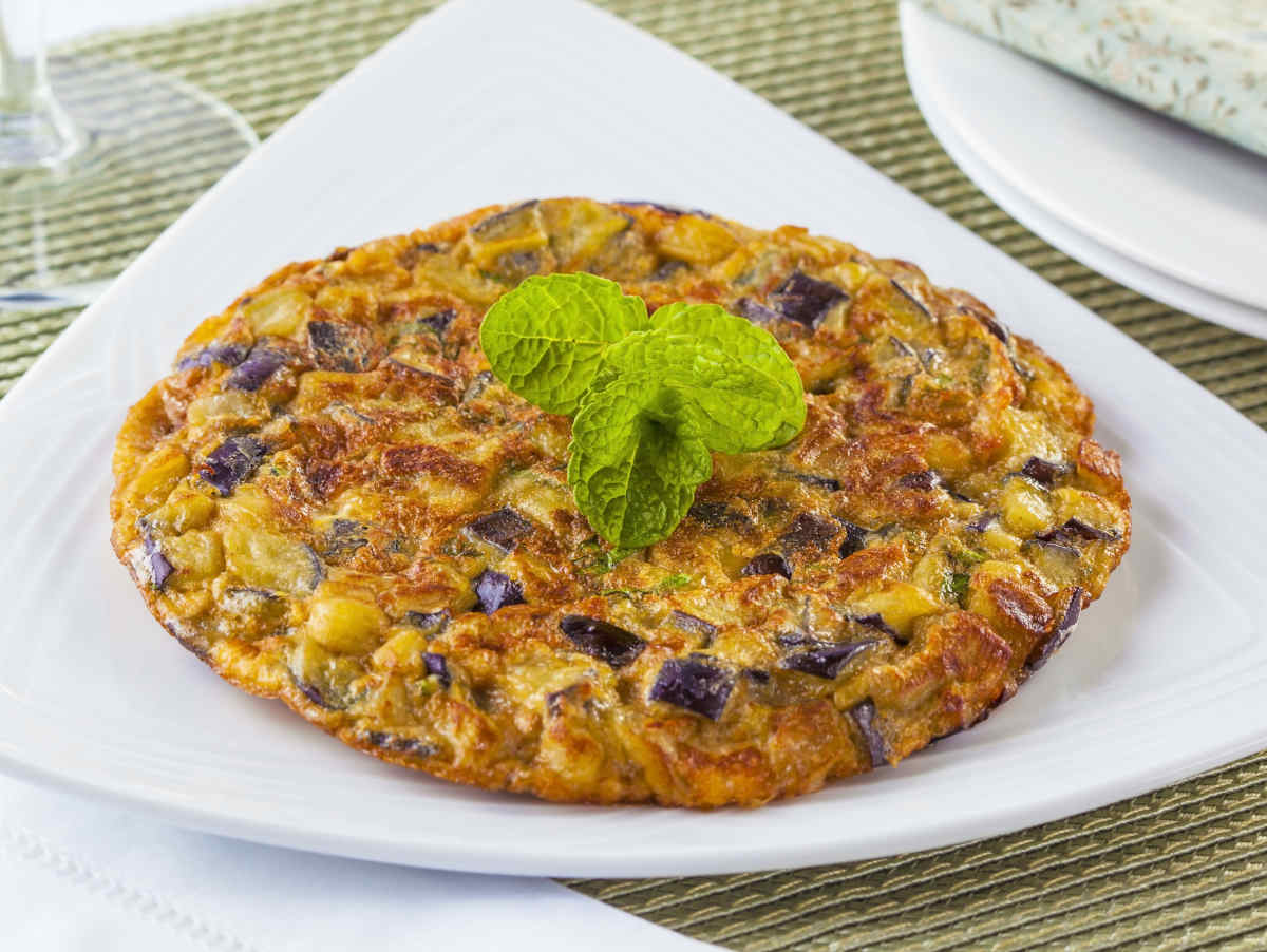 Tortilla de berenjenas